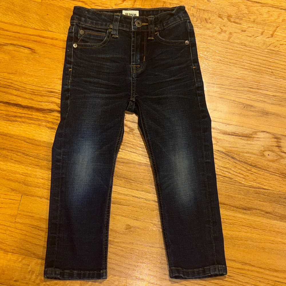 Hudson Jeans Kids Dark Blue Denim